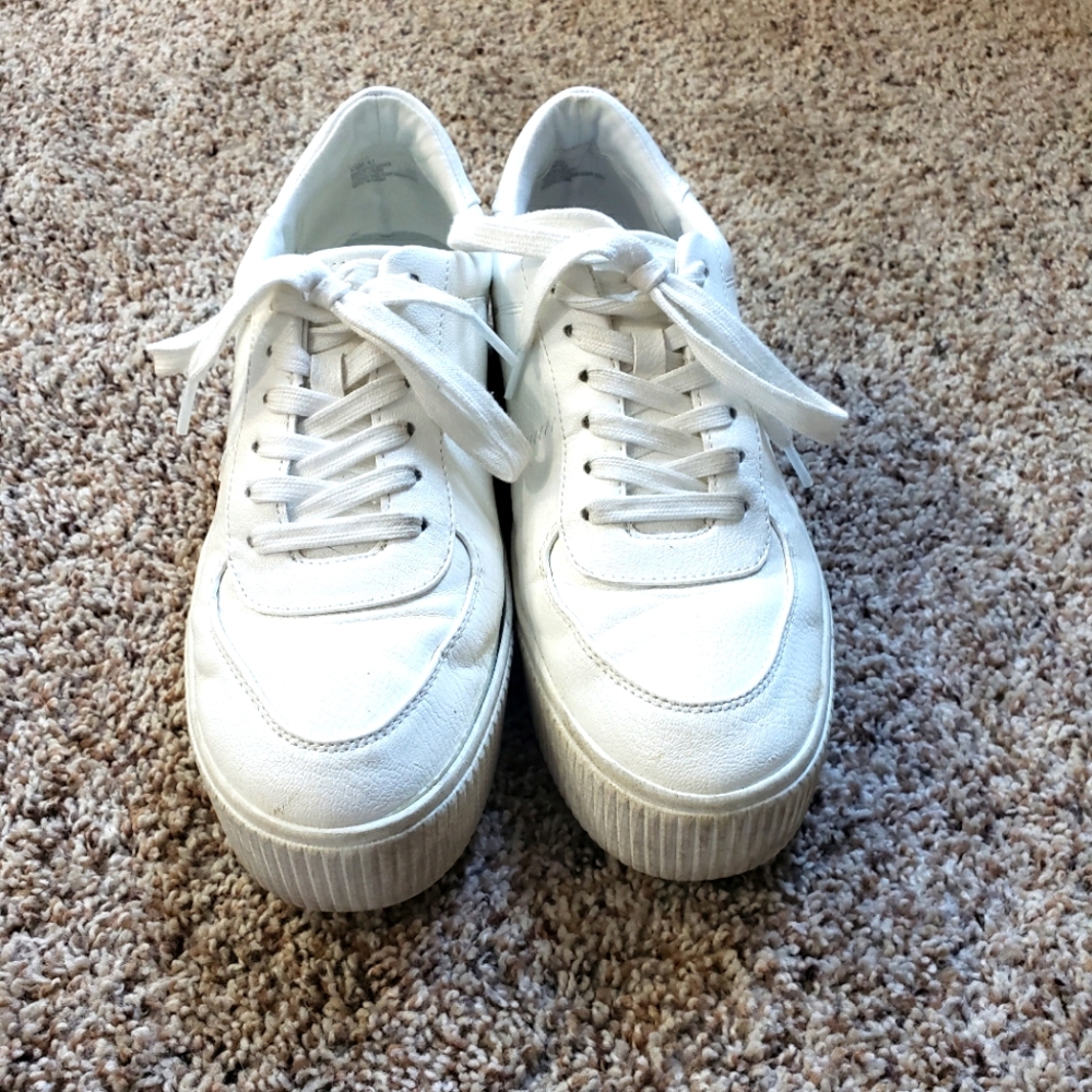 Mix No. 6 White Sneakers Women's Size 9.5